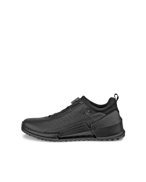 ECCO Biom 2.0 Heren leren sneaker Zwart
