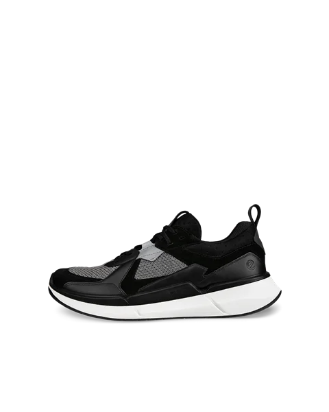Men s ECCO Biom 2.2 Suede Trainer Black