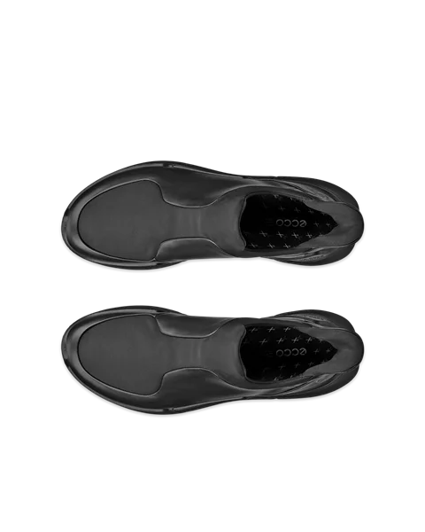 Women s ECCO Biom 2.2 Leather Slip On Trainer Black