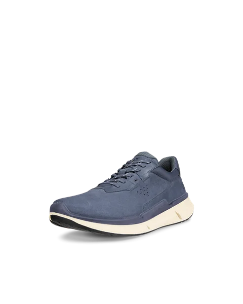 Men s ECCO Biom 2.2 Nubuck Trainer Blue
