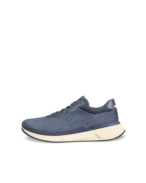 Men s ECCO Biom 2.2 Nubuck Trainer Blue