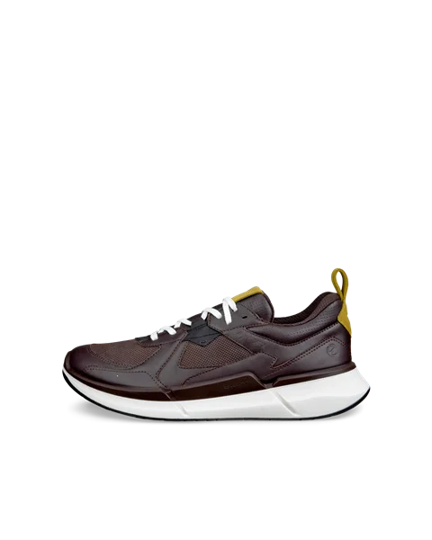 Men s ECCO Biom 2.2 Leather Gore Tex Trainer Brown