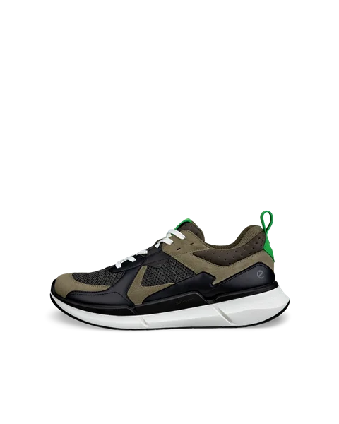 Men s ECCO Biom 2.0 Suede Trainer Green