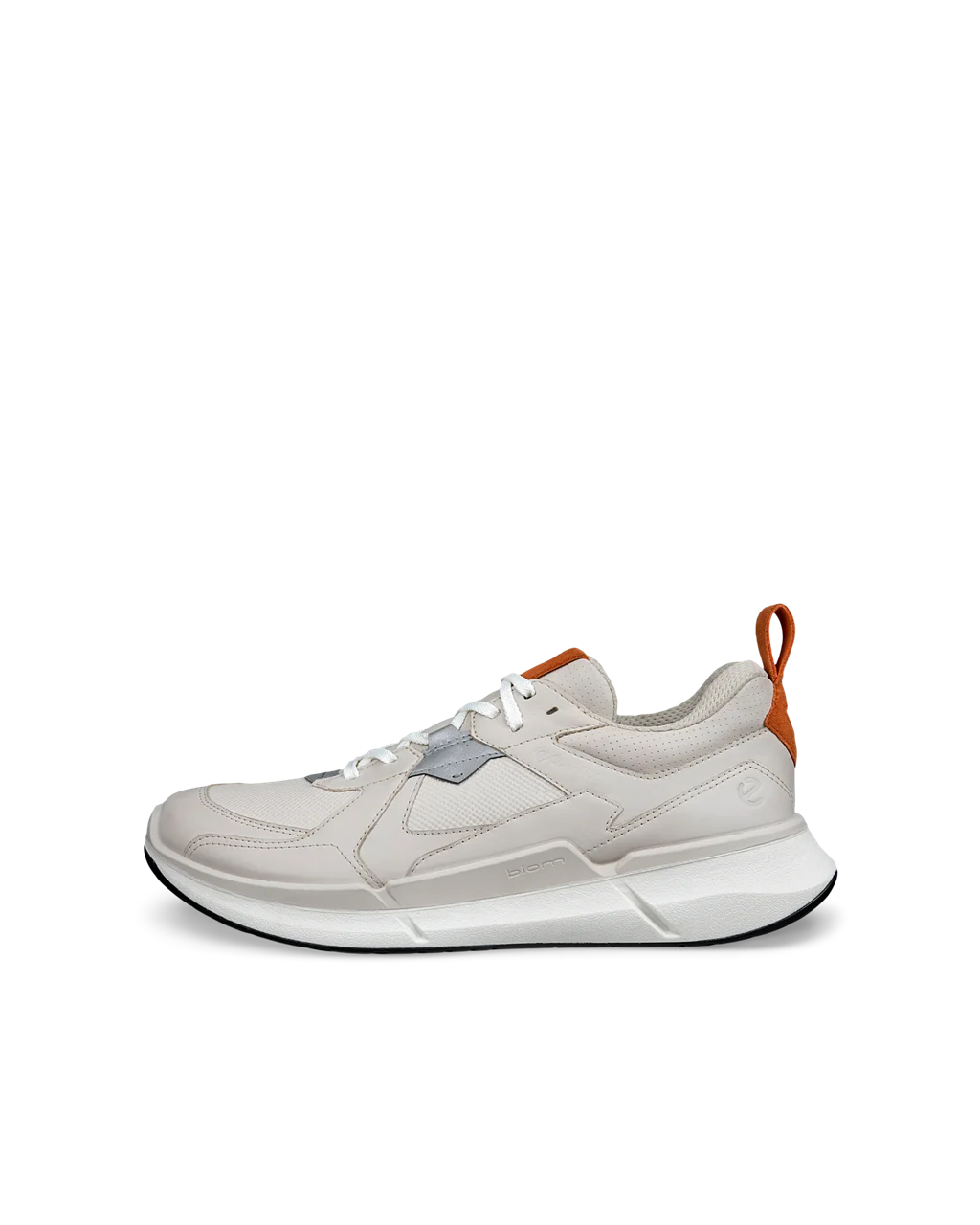 Men s ECCO Biom 2.2 Leather Gore Tex Trainer Grey