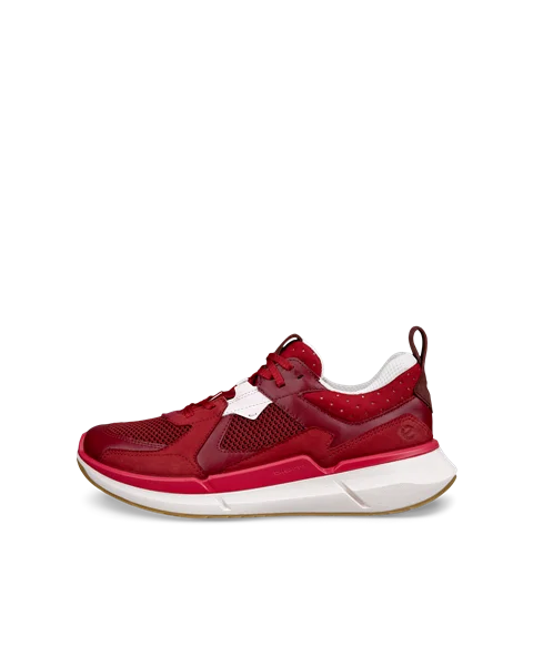 ECCO Biom 2.0 baskets en cuir pour femme Rouge