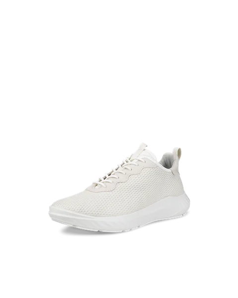 Ecco white trainers clearance