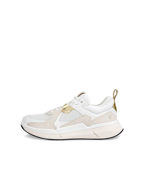 Women s ECCO Biom 2.2 Leather Trainer White