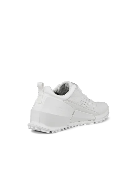 Men s ECCO Biom 2.0 Leather Trainer White