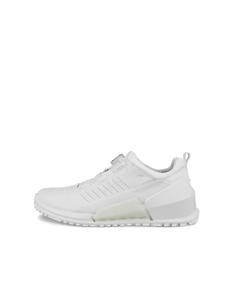 Men s ECCO Biom 2.0 Leather Trainer White