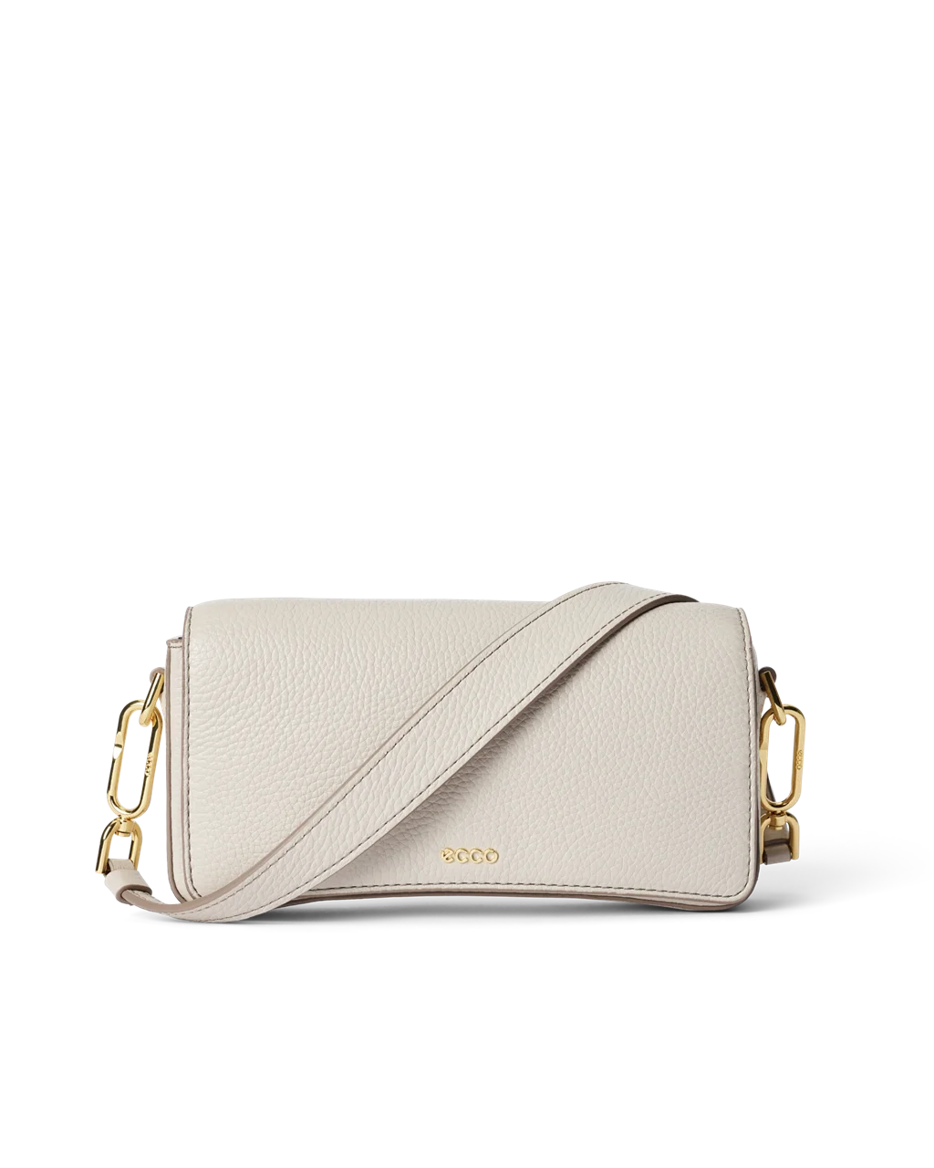 ECCO Pinch Umhangetasche aus Leder Beige