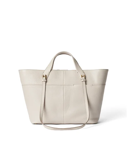 ECCO Leather Tote Bag Beige