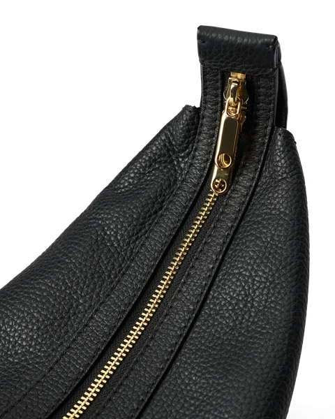 ECCO Fortune Leather Shoulder Bag Black