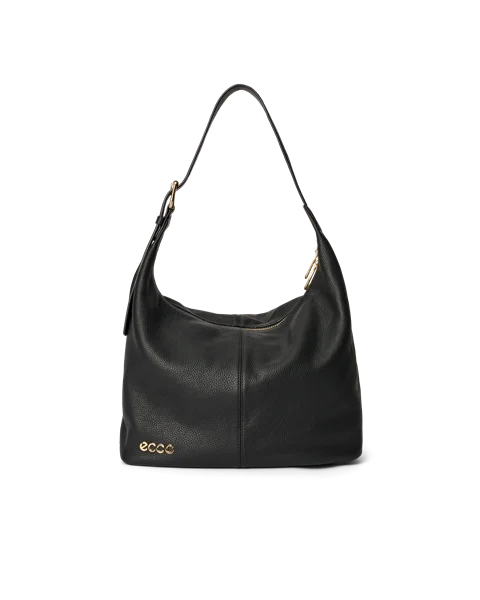 ECCO Hobo Leather Hobo Bag Black