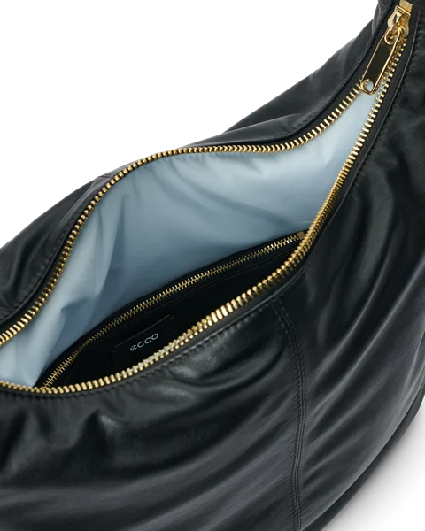 ECCO Hobo Tasche aus Leder Schwarz