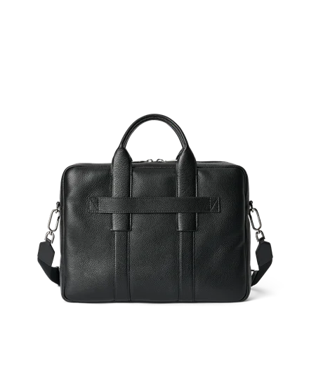 ECCO Leather Laptop Bag Black