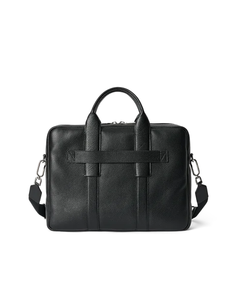 ECCO Leather Laptop Bag Black