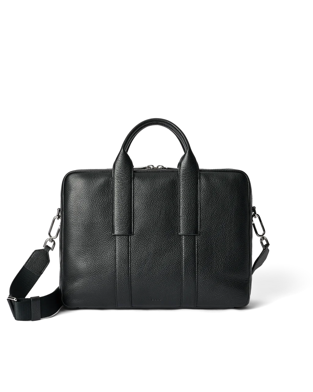Laptop bag black leather clearance