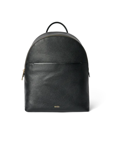 Shiny black backpack discount