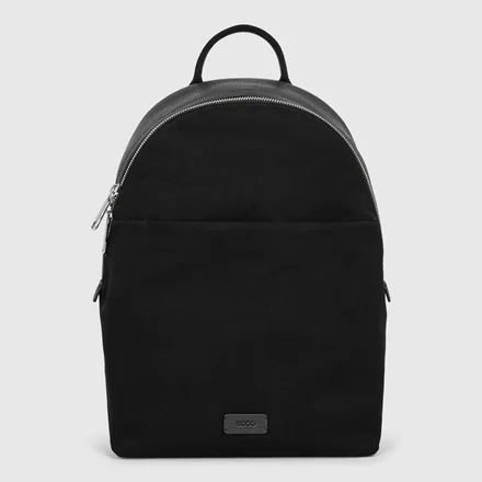 ECCO Textureblock Textile Backpack Black