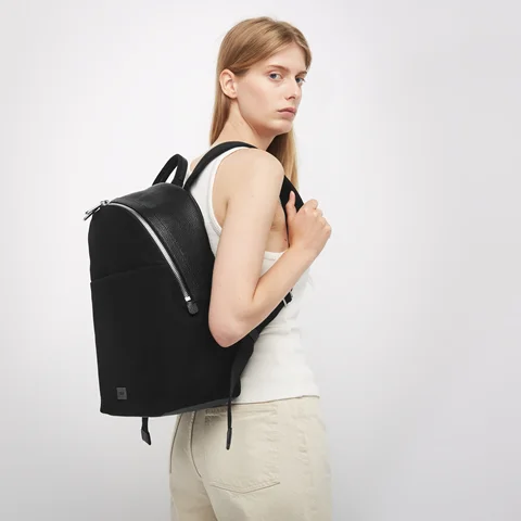 ECCO Textureblock Textile Backpack Black