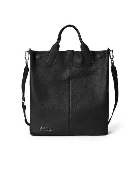 ECCO Leather Tote Bag Black