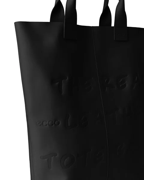ECCO Leather Tote Bag Black