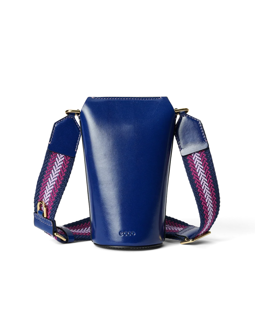 Navy leather crossbody clearance