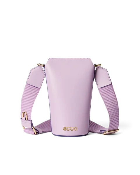 ECCO Pot Leather Crossbody Bag Purple