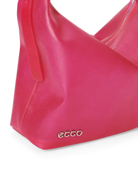 ECCO Hobo Leather Hobo Bag Pink