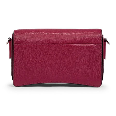 ECCO Pinch Bag Leather Crossbody Bag Red