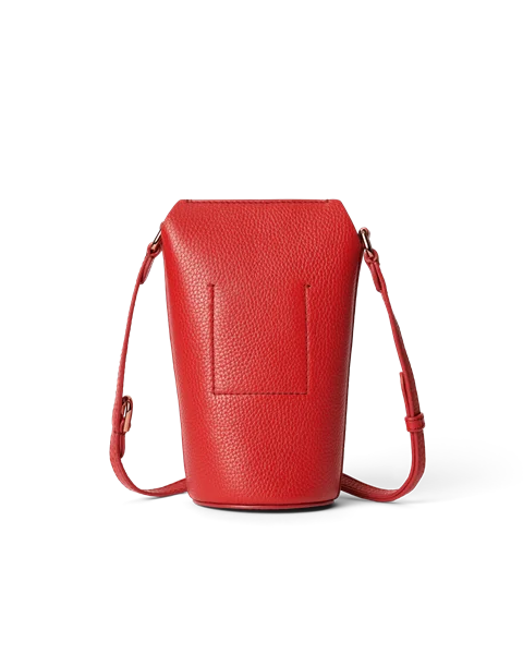 Red leather crossbody handbags online