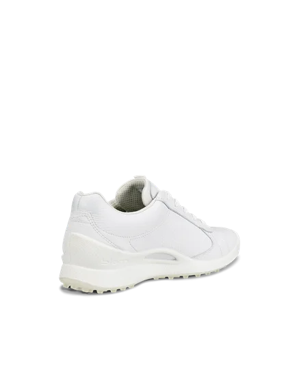 Ladies ECCO Golf Biom Hybrid Leather Shoe White