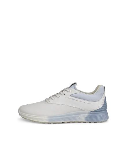 Ladies ECCO Golf S Three Leather Gore Tex Shoe White