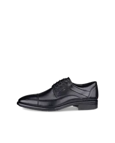 ECCO Melbourne Herren Derbyschuhe aus Leder Schwarz