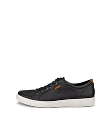 ECCO® Soft 7 Herren Sneaker aus Nubukleder | Braun
