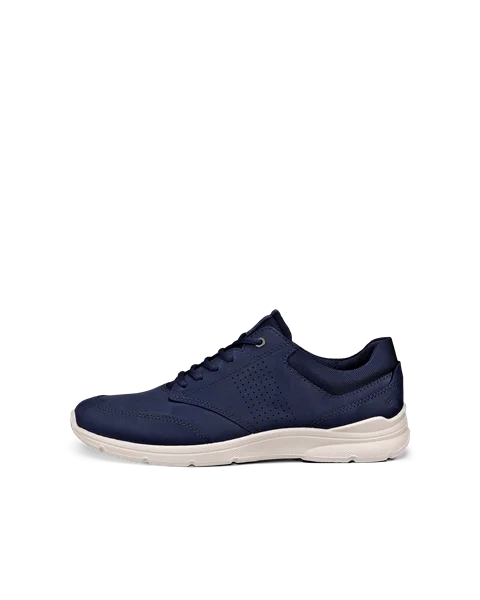 ECCO Irving Herren Nubuklederschuh Marineblau