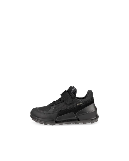 Kids ECCO Biom K2 Textile Gore Tex Trainer Black