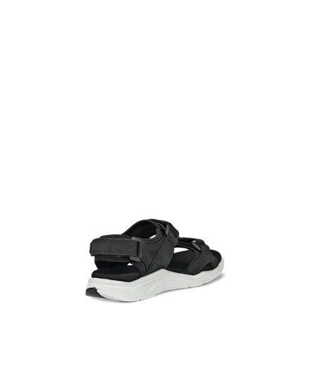 Dětské nubukové ECCO® Černá | sandály outdoorové X-Trinsic