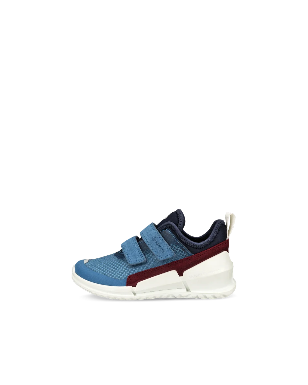 Kids ECCO Biom K1 Textile Gore Tex Trainer Blue