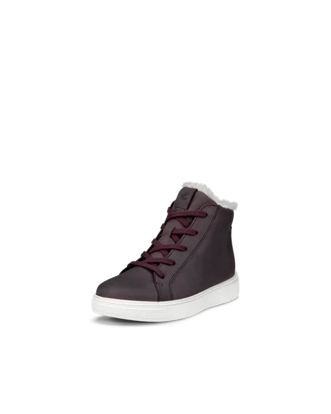 ECCO Street Tray Gore Tex sko nubuck barn Vinrod