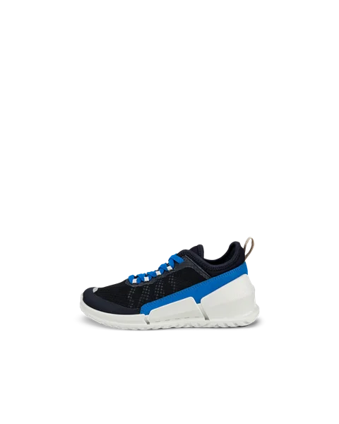 Dzieci ce tekstylne sneakersy ECCO Biom K1 Granatowy