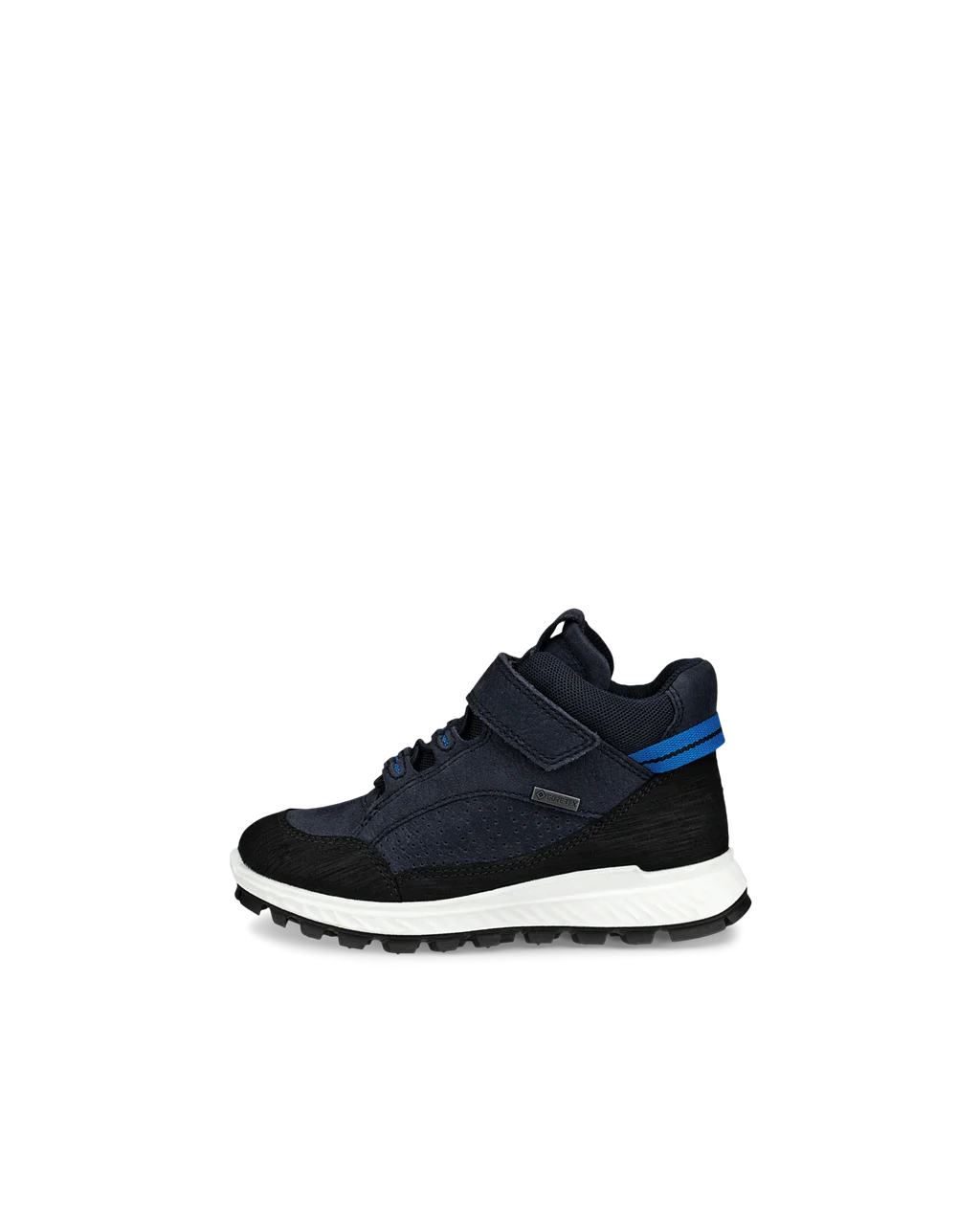 Kids ECCO Exostrike Nubuck Gore Tex Shoe Navy