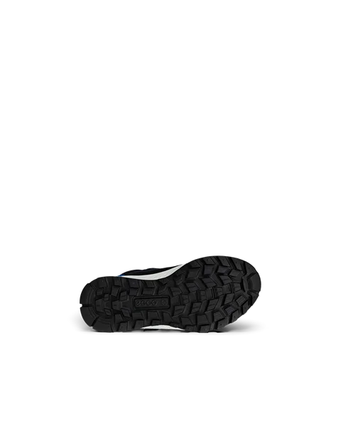 Kids ECCO Exostrike Nubuck Gore Tex Shoe Navy