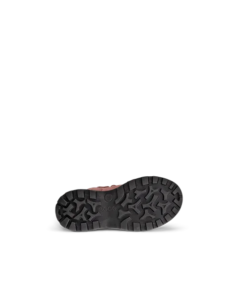 Kids ECCO Snow Mountain Nubuck Waterproof Winter Boot Pink