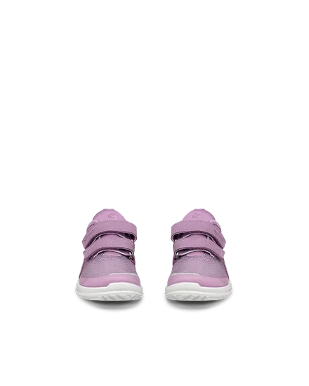 Kids ECCO Biom K1 Textile Gore Tex Trainer Purple