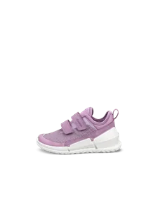 Kids ECCO Biom K1 Textile Gore Tex Trainer Pink