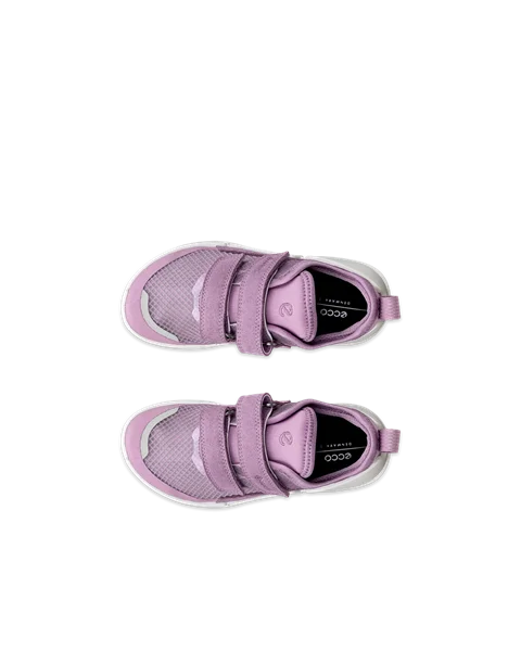 Kids ECCO Biom K1 Textile Gore Tex Trainer Purple