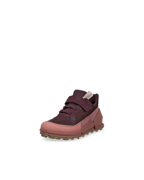 Kids ECCO Biom K2 Textile Gore Tex Trainer Purple