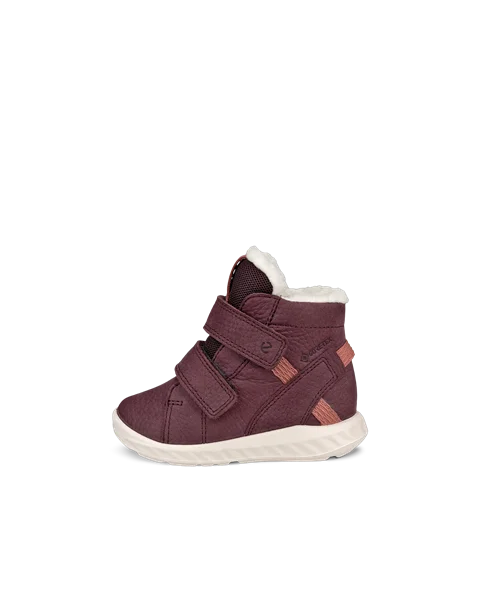 Kids ECCO Sp.1 Lite Infant Nubuck Gore Tex Shoe Purple