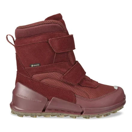 Ecco boots red discount